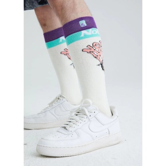 NWT NOBADAY‎ Unisex MONT-BLAC PERFORMANCE SOCKS Size M - Picture 3 of 7